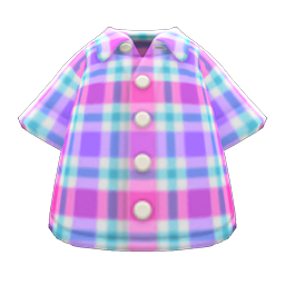 Madras Plaid Shirt Animal Crossing New Horizons | ACNH Items - Nookmall