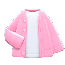 Cardigan-Shirt Combo Animal Crossing New Horizons | ACNH Items - Nookmall