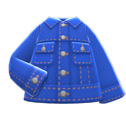 Denim Jacket Animal Crossing New Horizons | ACNH Items - Nookmall