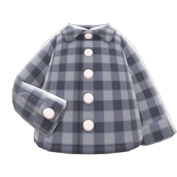 Gingham Picnic Shirt Animal Crossing New Horizons | ACNH Items - Nookmall