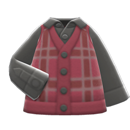 Checkered Sweater Vest Animal Crossing New Horizons | ACNH Items - Nookmall