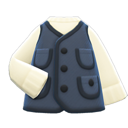 Tweed Vest Animal Crossing New Horizons | ACNH Items - Nookmall