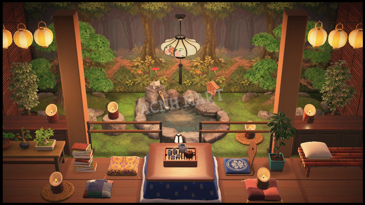 Zen Tea Room Items for Animal Crossing New Horizons ACNH – Nook Mall ...